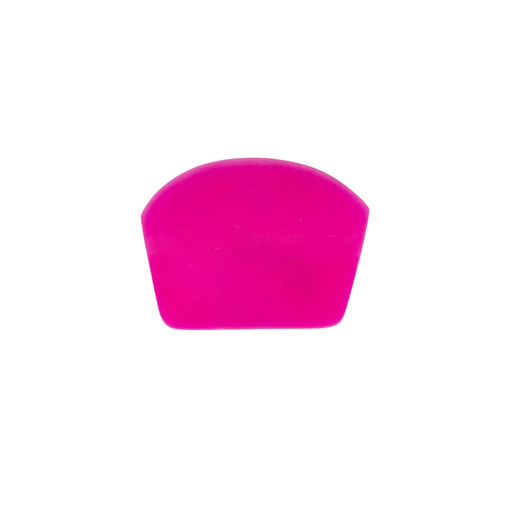 [464.R1054] 4&quot; Pink Curved Squeegee for PPF &amp; Door Cups